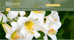Desktop Screenshot of garrettfuneralchapels.com