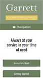 Mobile Screenshot of garrettfuneralchapels.com